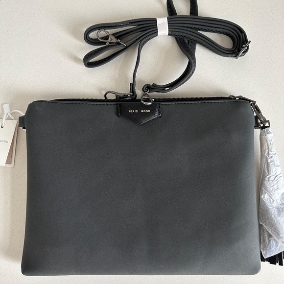 Pixie Mood "Michelle" Black Clutch Purse - Picture 8 of 10